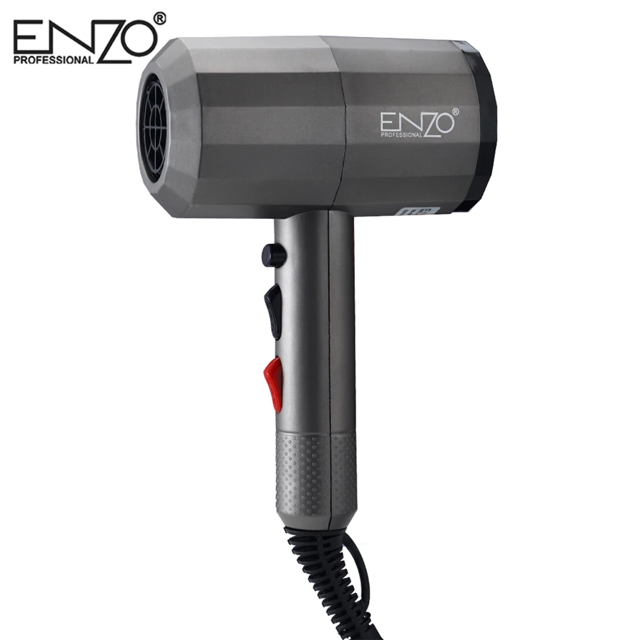 

High-Power Professional Hair Dryer Hair Salon Home Negative Ion Hot And Cold-EN909-GREY, N/a