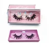 Lash Box Private label 3D Faux Mink Eyelashes Marble Square Round Drawer Packaging Box