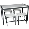 Popular Wooden tabletop Dining Table And Chairs