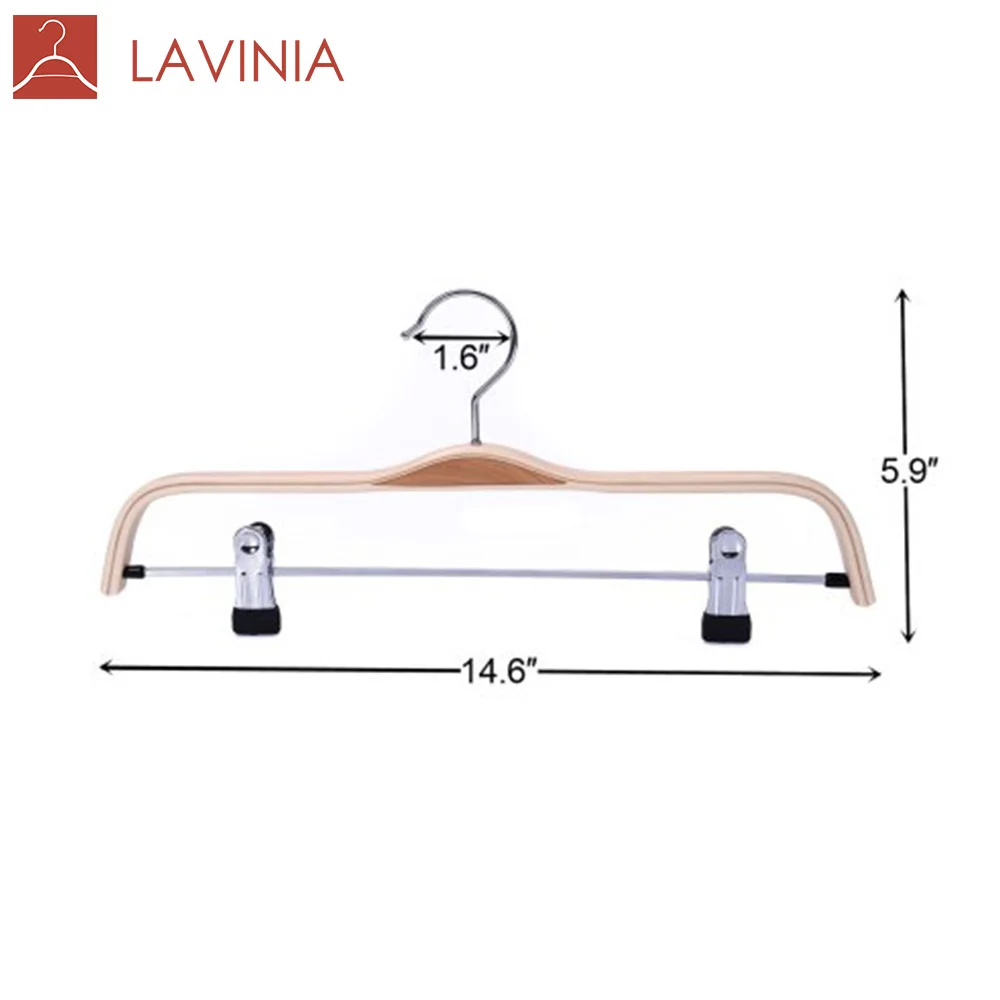 

2019 High Quality Laminated Wooden Pants Hanger, Any color