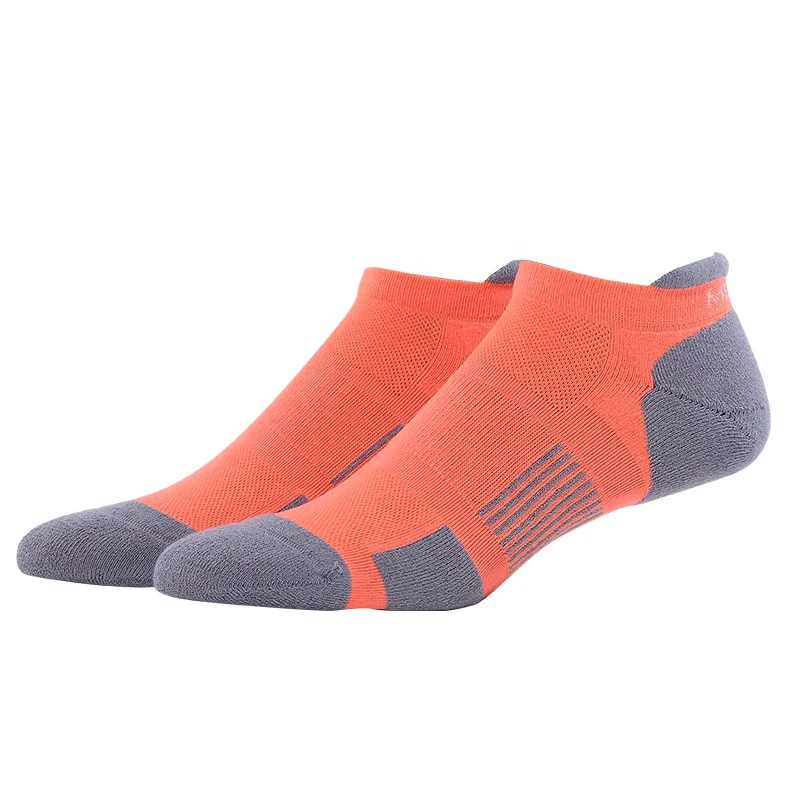 

MEIKAN Custom logo Comfort Coolmax Unisex Non Slip Sports Sox Hidden Mens Socks Coolmesh No Show Running Socks with Heel Tab