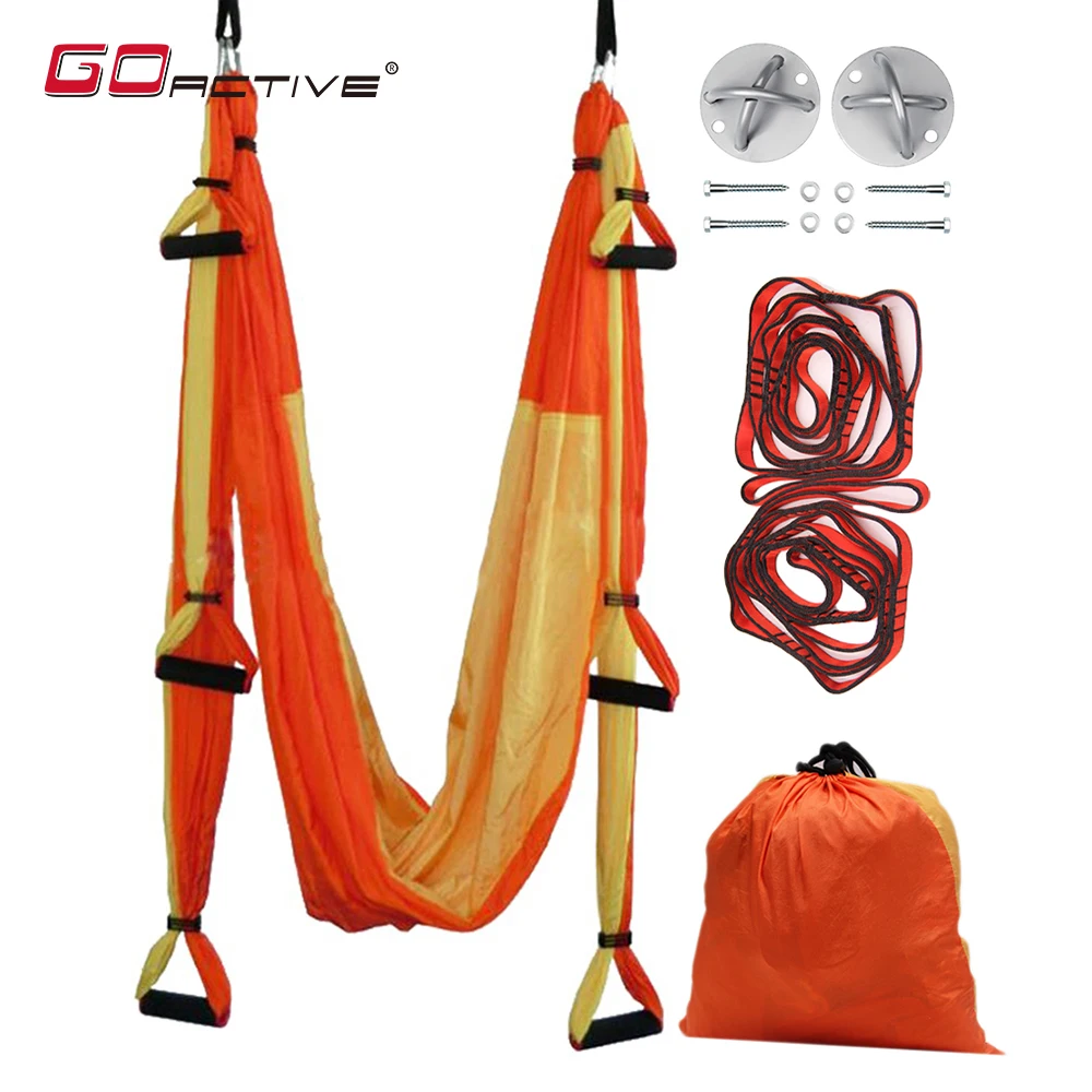 GoActive NEW Parachute Flying Antigravity Aerial Yoga Hammock / Swing / Trapeze / Sling