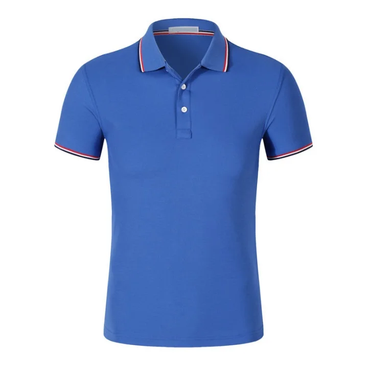 

wholesale clothing fashion item stripes collar and cuffs polo shirt, Available