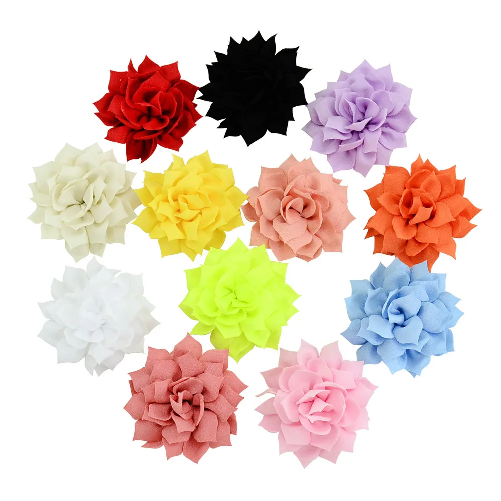 free shipping chiffon hair bow