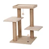 Cat house grey cat tree post pet products on sale