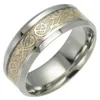Men Finger Luminous Dragon Rings Unisex Accessories Fluorescent Glowing Rings For Gift