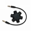 Good supplier 3.5mm 5 in 1 earphone micro Splitter rewinder machine Sharer Divider for phones,Mp3/Mp4/Mp5