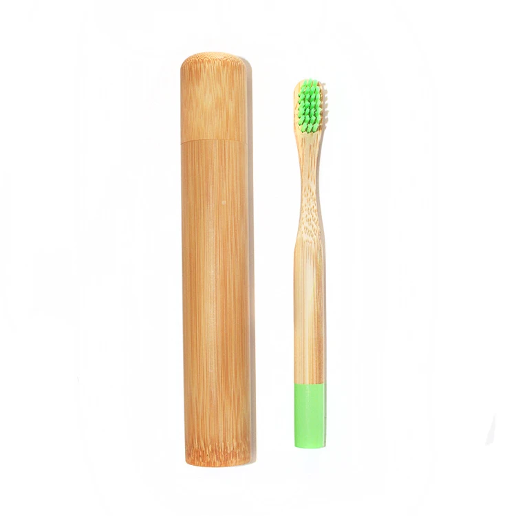 

FDA Approved Eco-friendly Charcoal Bristles OEM Bamboo Toothbrush with Customized Packing and Logo, Natural bamboo