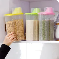 

Large Kitchen High Transparency Covered Seal Multigrain Wholesale Plastic Storage Box