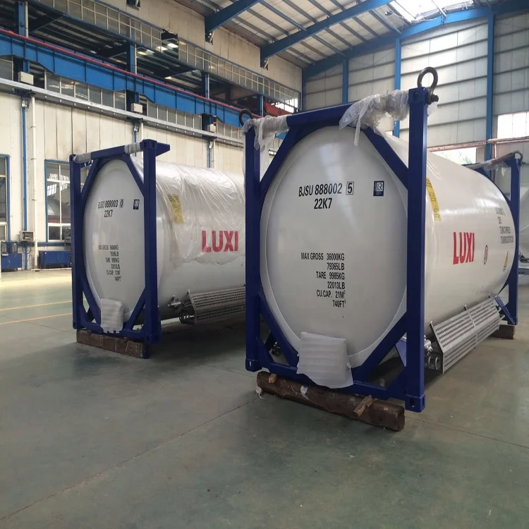 
2019 hot sale of 20ft tank container under standard of IMDG, EN13530, ISO1496 3 