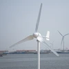 1kw horizontal axis wind turbine with MPPT charge controller 24v 48v used for marine