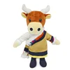 New fashion kids plush toy high quality cow stuffed fluffy toy