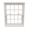 Vertical sliding double pane glazed soundproof double hung aluminum windows aluminum up down sliding sash window