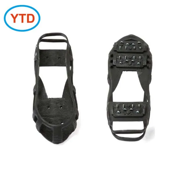 

ice cleats / Snow Shoes / 24 Stainless Spikes Traction Cleats Fishing Hiking Walking Mountaineering Climbing