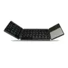 2019 new coming Tablet bluetooth keyboard folding mini keyboard with built in big touch pad