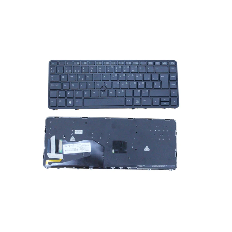 

HK-HHT New Notebook Spanish keyboard for HP Elitebook 840 G laptop keyboards with pointer without backlight