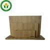 Wholesaler hotel guestroom yellow leather catalog brochure holder display stand