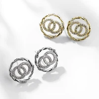 

Dara Jewelry 925 Sterling Silver Bright loops stud Earrings