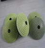 convex polishing pads