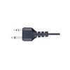 Two way radio accessories connector for Midland 2pin plug