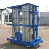 single mast aerial working man platform lift aerial access work for 1 person hydraulic personal aluminium lift platform