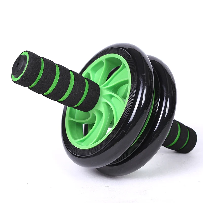 

New Keep Fit Wheels No Noise Abdominal Wheel Ab Core Roller With Mat For Exercise Fitness Equipment