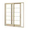 Top Window Aluminum High Quality Slimline Frame Design Glass Soft Close Sliding Door Manufacturer