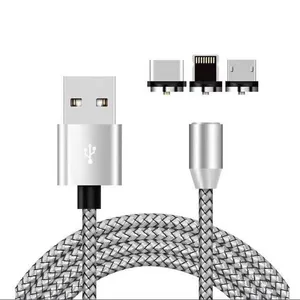 Magnetic Micro USB Charging Cable LED Indicator