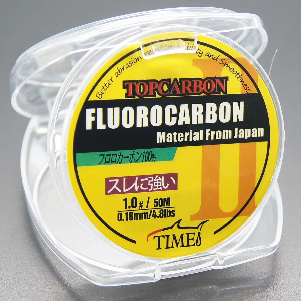 

DORISEA 50m 100m 150m clear color Carbon FIber fishing line,fluorocarbon line,material from Japan