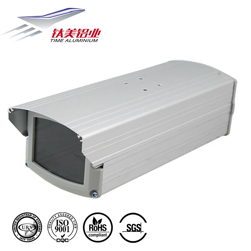 
Custom design indoor outdoor aluminum cctv camera housing with precise CNC milling 