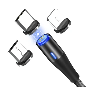 TOPK Upgrade 3A Fast Charging Magnetic USB Cable