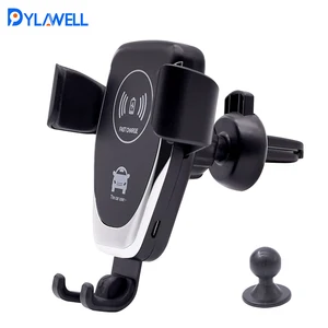 Wireless Car Charger Air Vent Phone Holder 10W Fast Charging