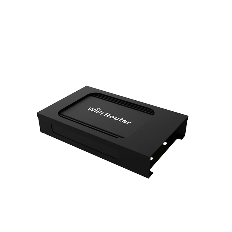 

Hot 4G LTE 2.4G/5G dualband vehicle wireless router with watchdog function, Black