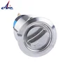 22mm Self-Locking 1NO1NC 2 Position Selector Switch With Ring Led Illuminated