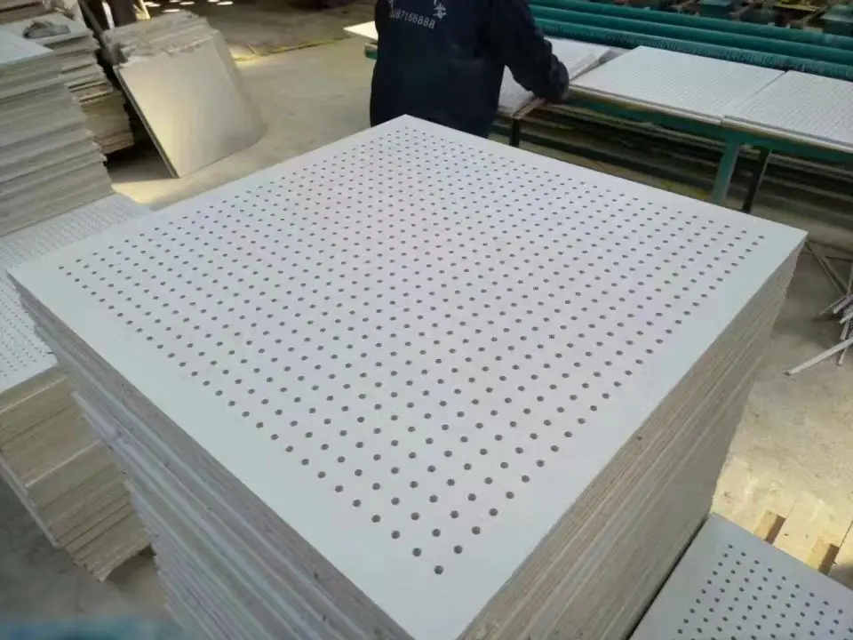 
2019 new designs of Decoration Perforate gypsum board 