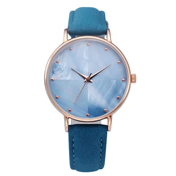 

New Design Fashion Girls Watch Mother Of Pearl Wrist watch Dial, Choose