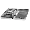 New Style Thickened Stainless Steel Barbecue Grill Steel Grill Barbecue Pits Folding Frame