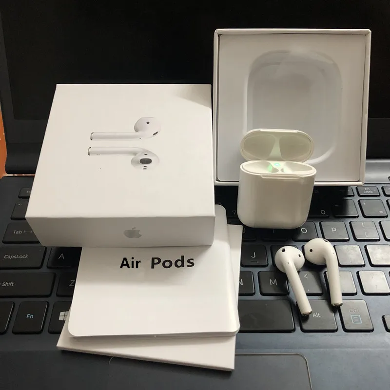 

2019 Factory original quality bluetooths air pods 1:1 original ear pods POPS UP window for sale, N/a