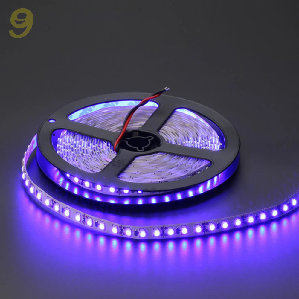 365nm uv led  Light Strips Item Type and 24 Lamp Power UV 390nm 400nm LED strip light for wedding stage light