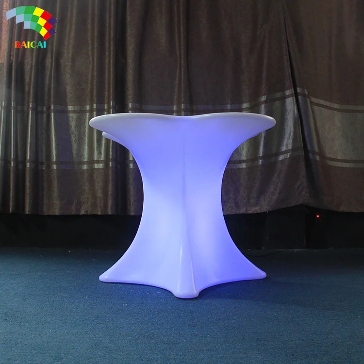 
2020 Wholesale outdoor led furniture table 