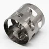 50mm SS304 316L Metal Pall Ring Tower Random Packing Media