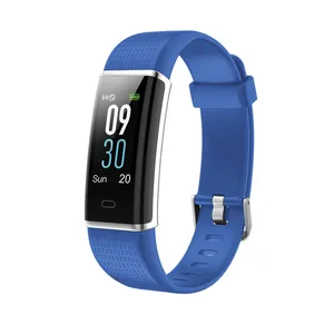 Free Shipping ID130 Color Smart Bracelet Sports Wristband Heart Rate Monitor Smartwatch