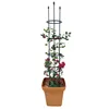 High quality Multi-Functional small square metal garden trellis for pots