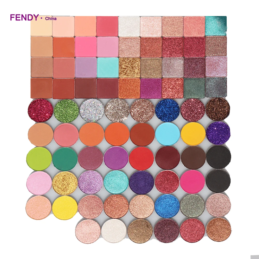 

Metal Tin Single Eyeshadow Pan high pigment cosmetics private label, N/a