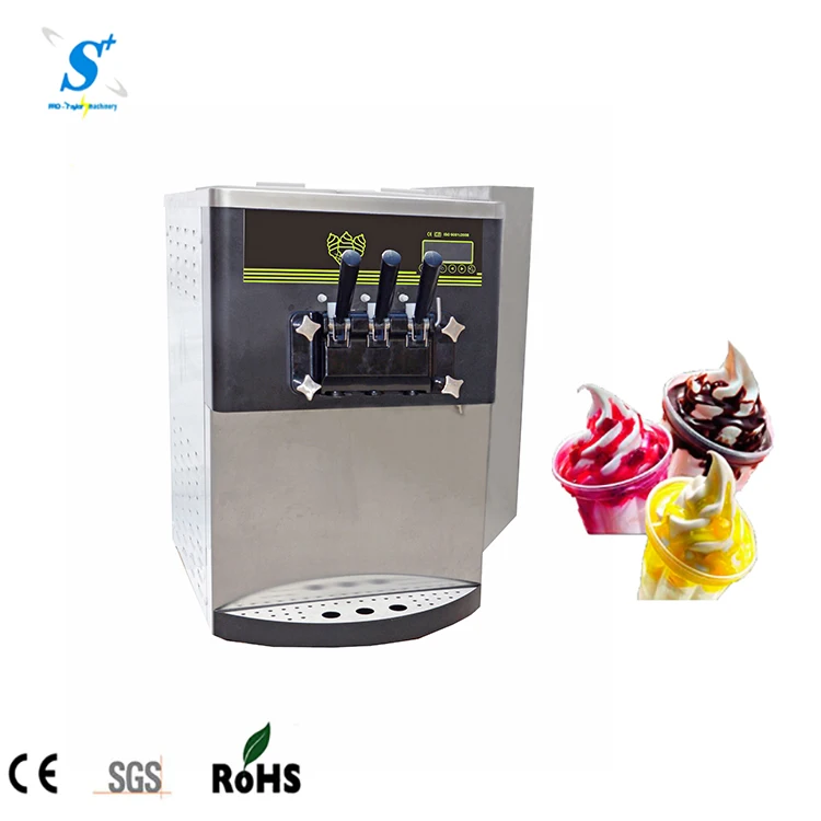 Turbo Gear Box Counter Top Frozen Yogurt Soft Serve Ice Cream