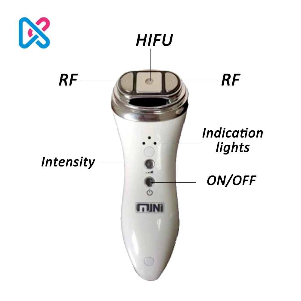 
Casual Portable Light Weight Mini Hifu Machine For Home Use Mini Hifu RF Handle 