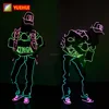 In Stock Stage Clothing Decorative Lights Make Up Carnaval Highlight Dance Masque Led Party Glow Luminous Clothes Led Suit