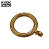 KYOK 2019 European Good Price Metal Drapery Ring Clips Aluminum Curtain Ring Designer curtain Rings Hooks