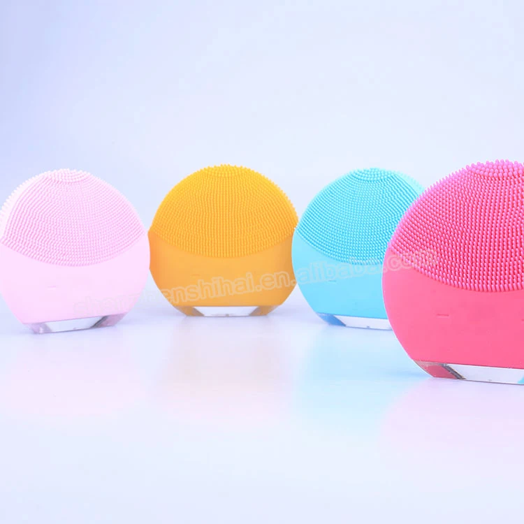 

2019 New 5 levels Electric Cleansing Silicone Brush Skin Face Deep Cleaning Cleaner Beauty Waterproof Massager