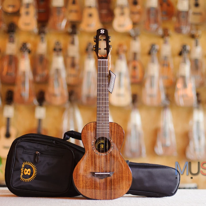 

Brightsun BS-20T full solid koa wood ukuleles, Tenor ukulele, handcraft ukuleles